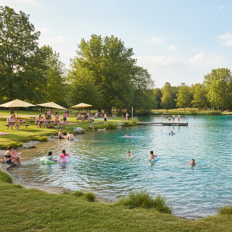 Lac de Lorette : baignade naturelle, accès et bons plans dans la Loire